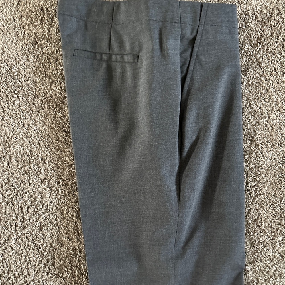 JCrew Gray Two-Piece Suit Set sz 6 city fit wool blend lined 2 button blazer - Picture 16 of 16
